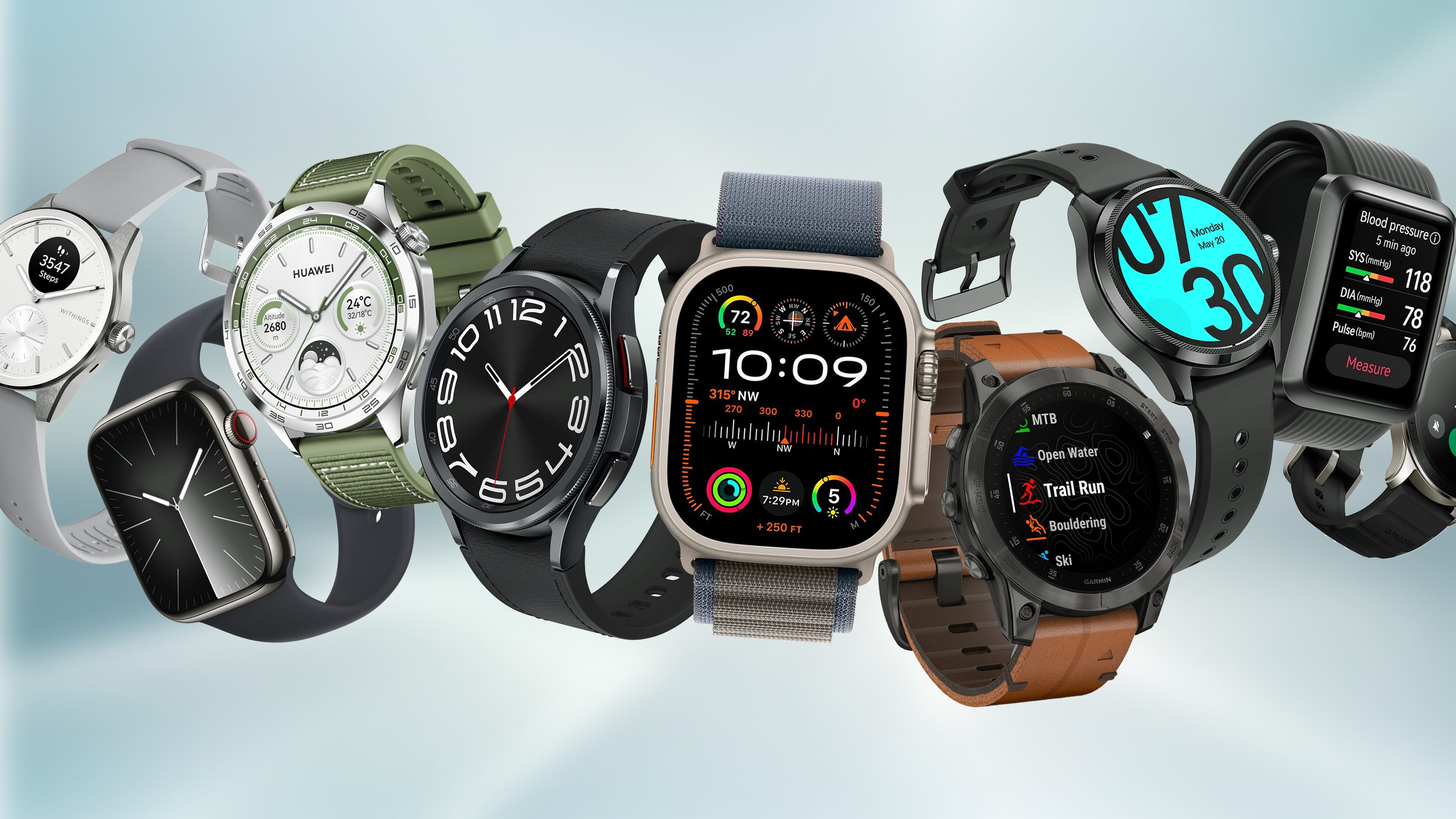 умные часы, apple watch, fitbit