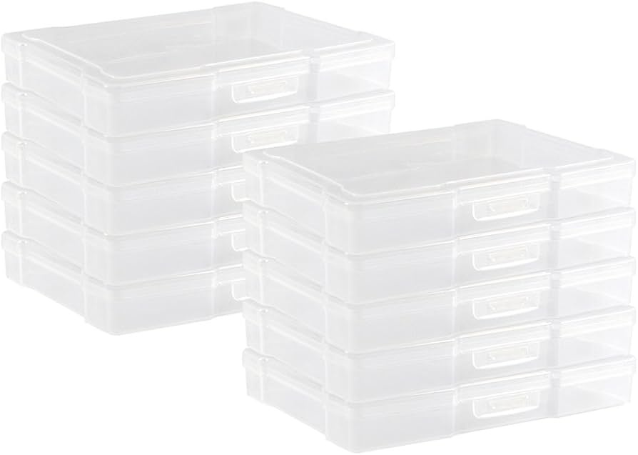 containers,clear,figures,organized