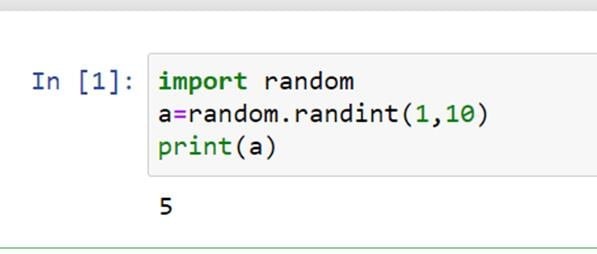 code snippet,python,variable,random number