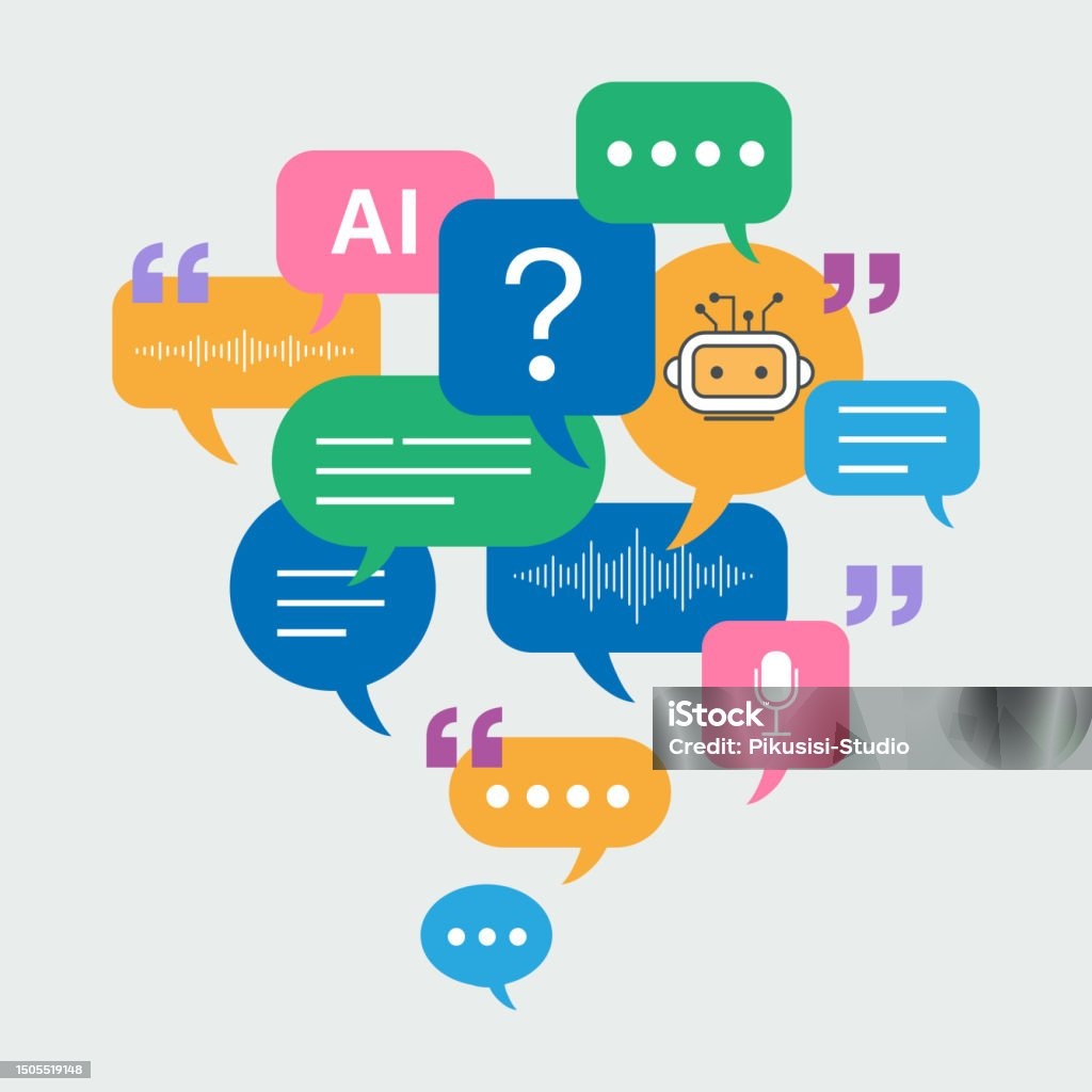 chatbot, conversation, text bubbles, artificial intelligence