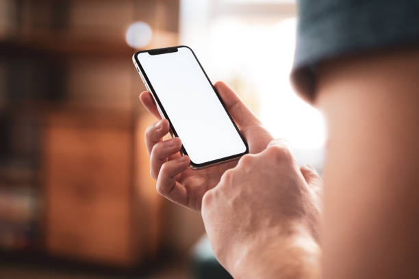 iPhone, руки, интерфейс, iOS
