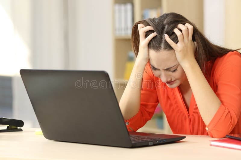 frustrated freelancer, laptop, low salary