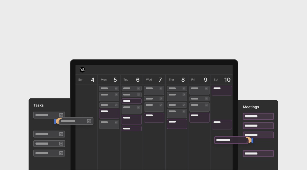 calendar,tasks,AI,productivity