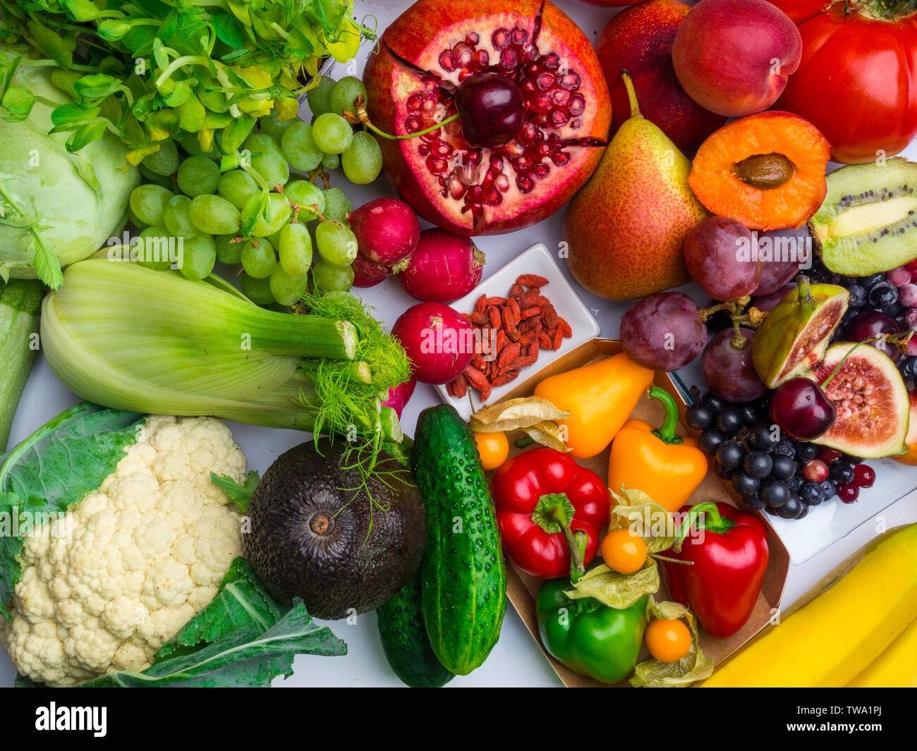 food,healthy,fruits,vegetables,colorful