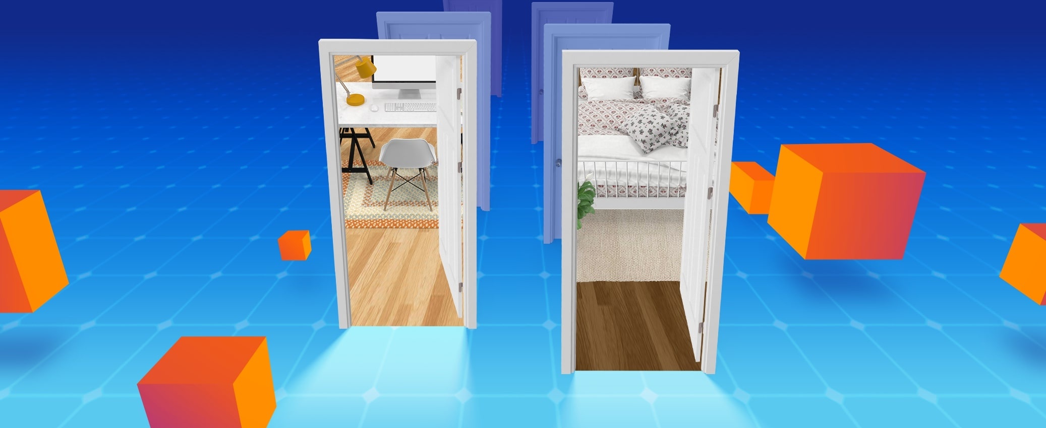 AR очки, архитекторы, строительная площадка, совместная работа