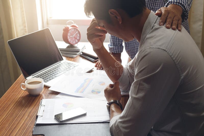 person working on flexible tablet, coffee, modern office