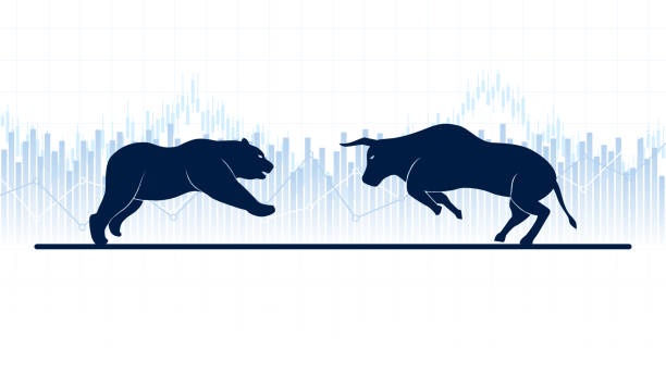 stock market graph,bull market,bear market,investment