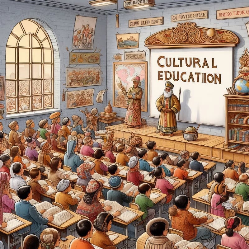 classroom, students, discussion, history lesson