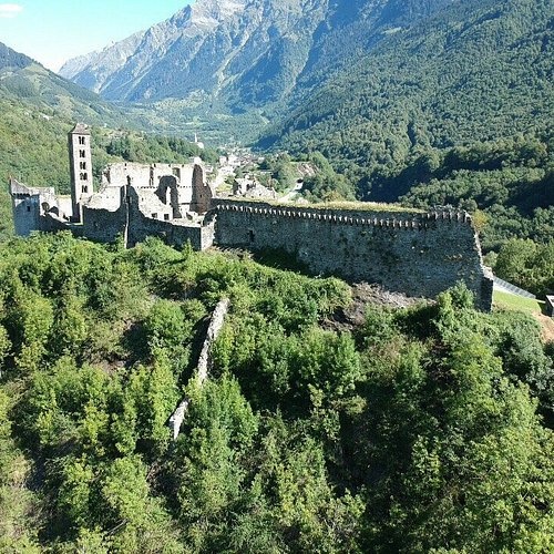 ancient temple,switzerland,mountains,ruins