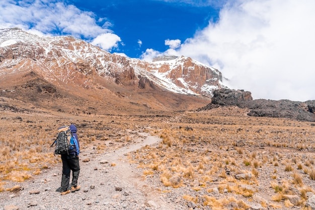 hiking, mountains, backpack