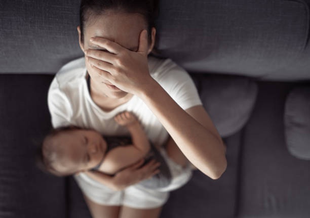 tired parents, baby crying, exhaustion
