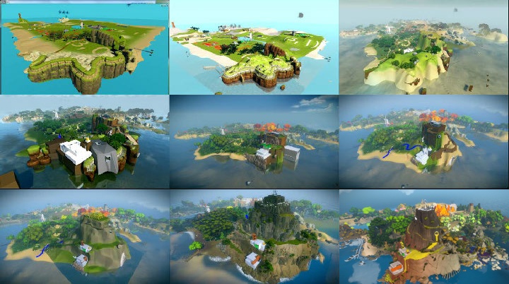 The Witness, island, puzzles, landscape