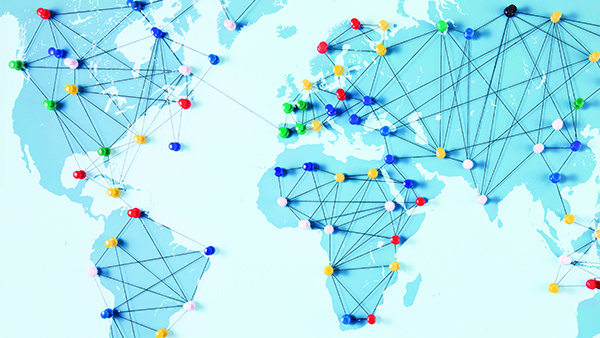 world map, supply chains, disruption, geopolitical risk