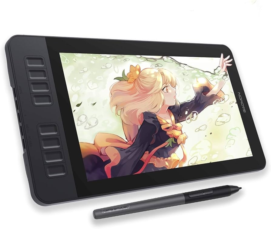gaomon pd1161, drawing tablet, digital art, beginner