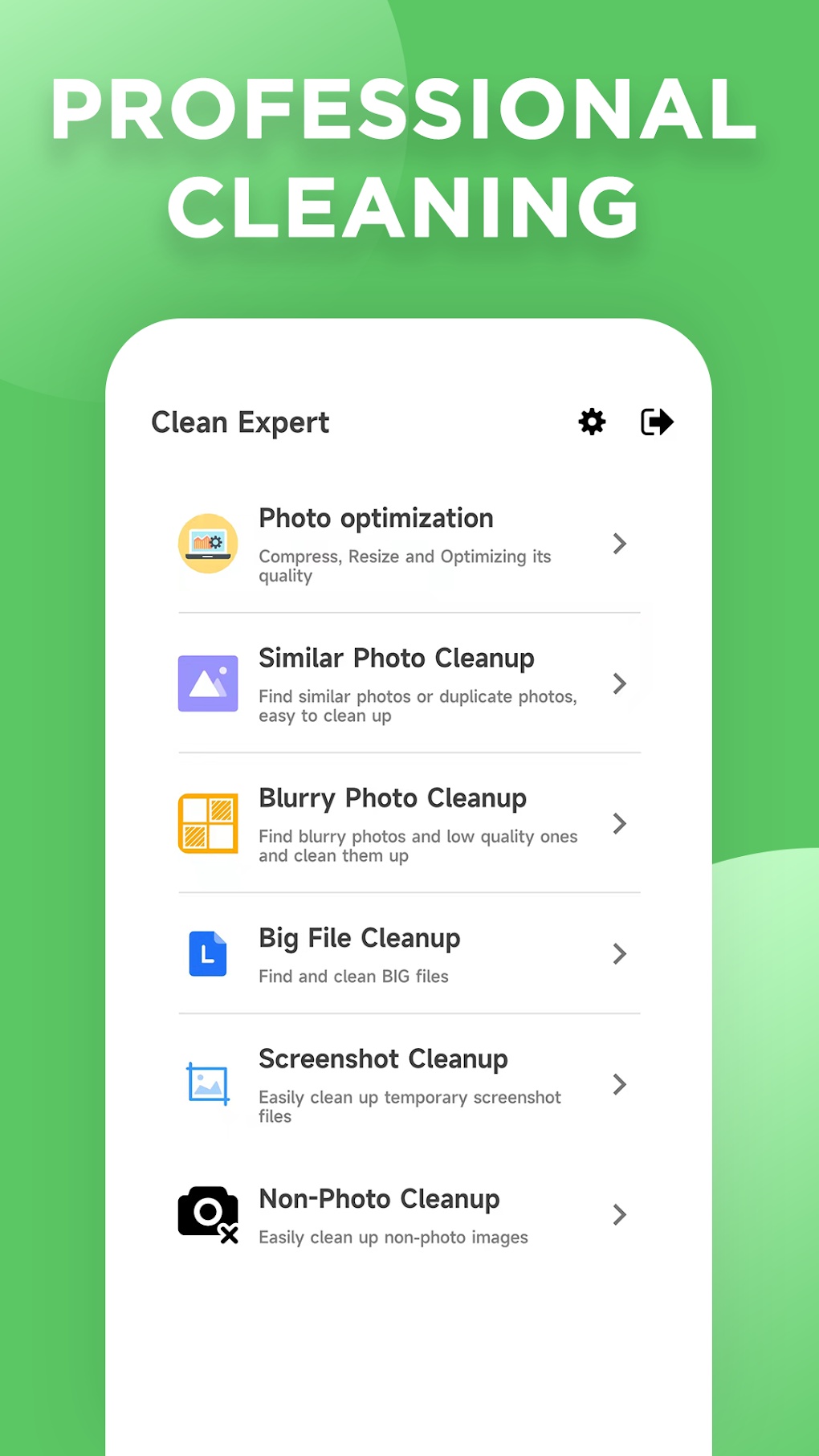 smartphone,files,clean,optimize
