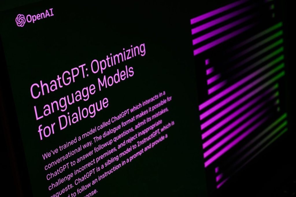 man typing prompt, chatgpt, ai, language model