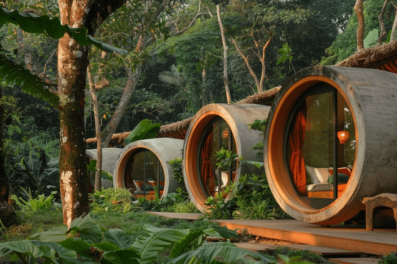 eco-hotel,garden,nature,sustainable,architecture