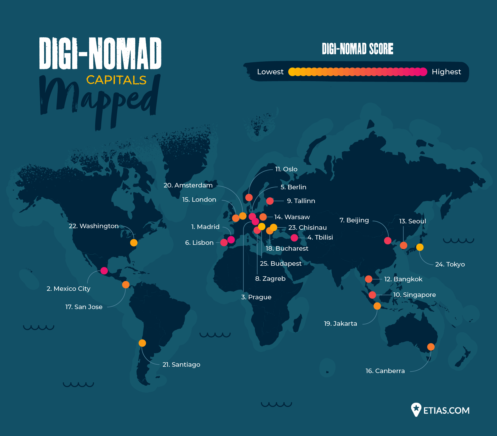 europe,cities,digital nomads,map