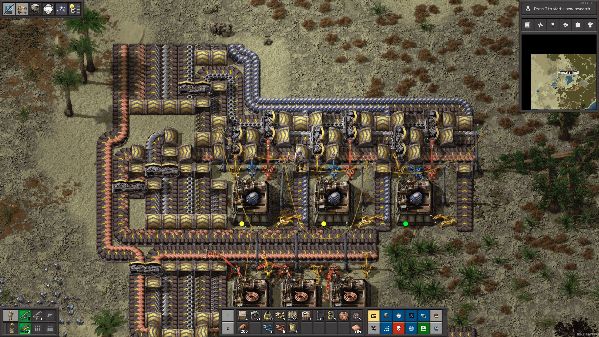 Factorio, factory, conveyor belts, automation