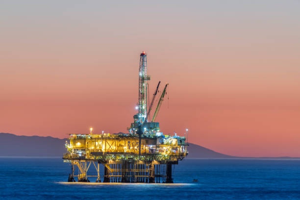 нефтедобыча, нефтяная вышка, промышленность
