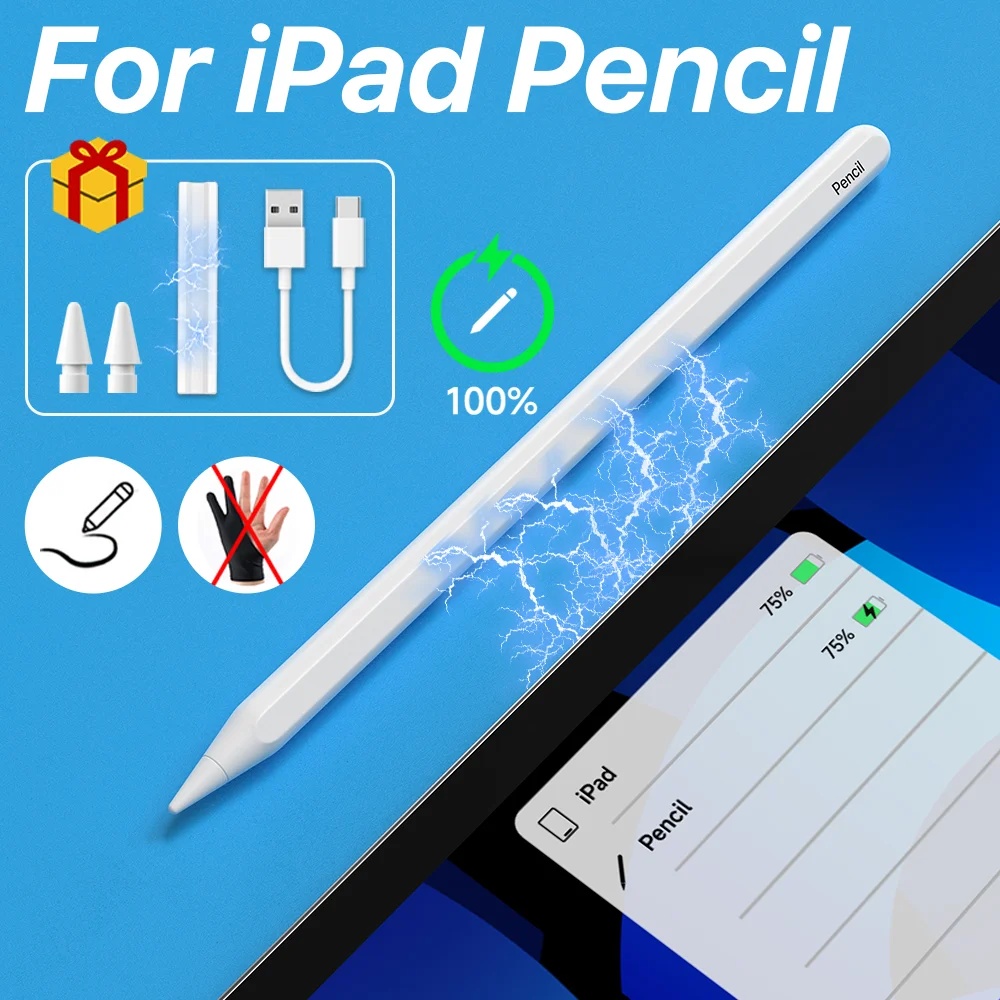 набор, стилус, Apple Pencil, зарядка, беспроводная