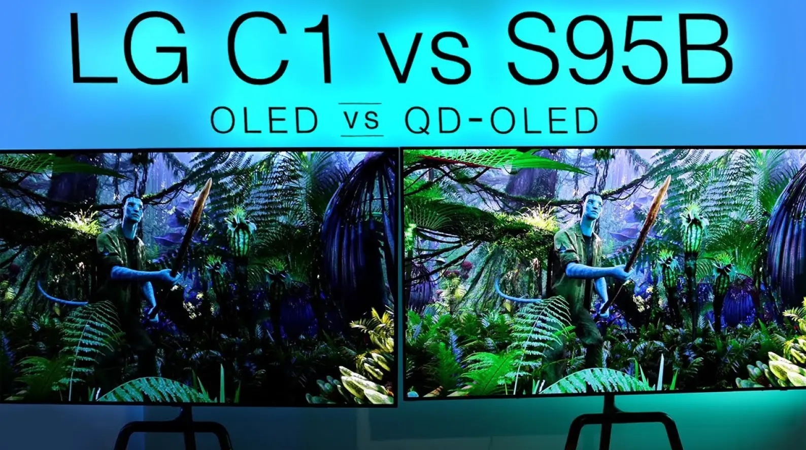сравнение OLED и QD дисплеев, графическое представление