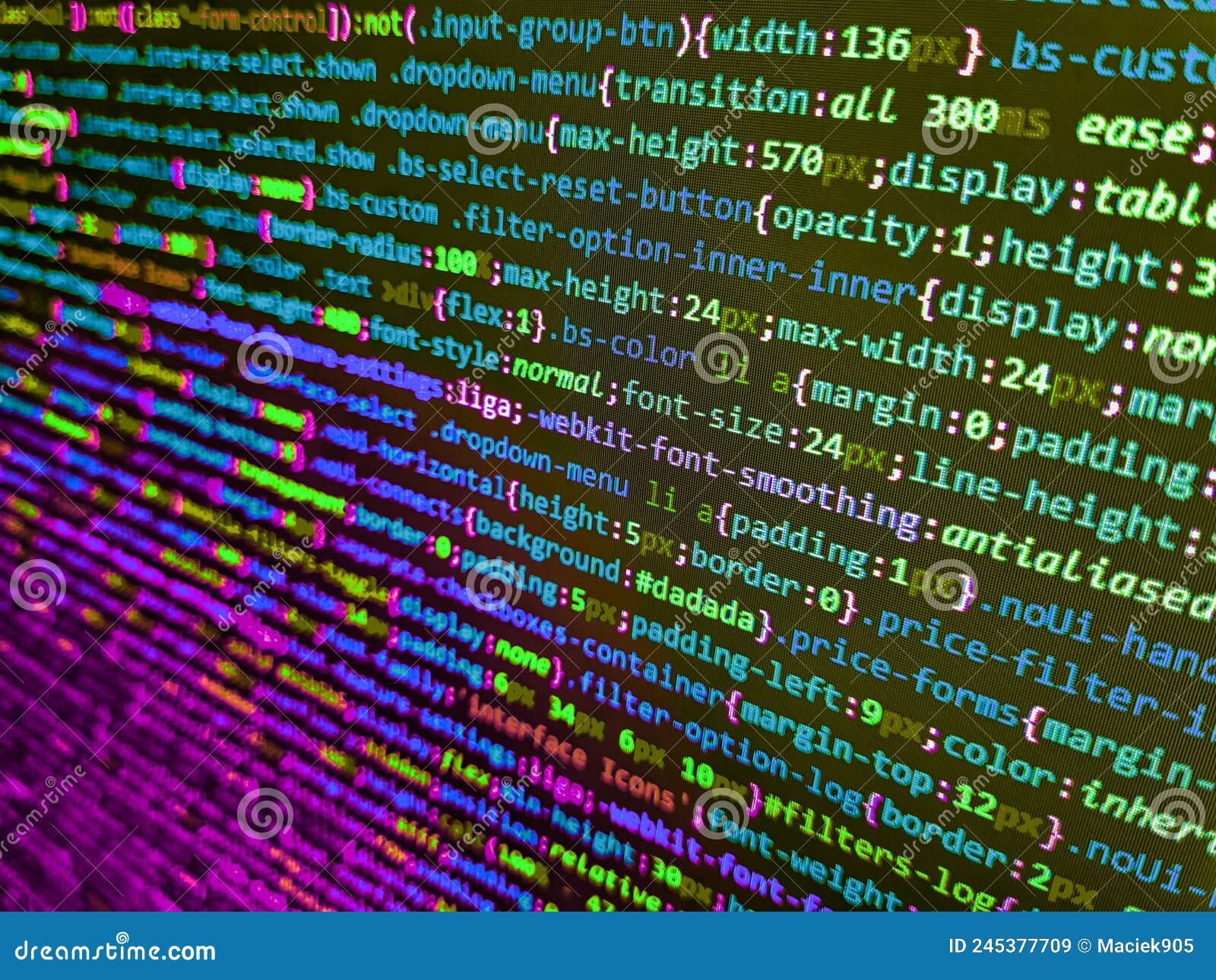 код javascript, фрагмент, абстрактные формы