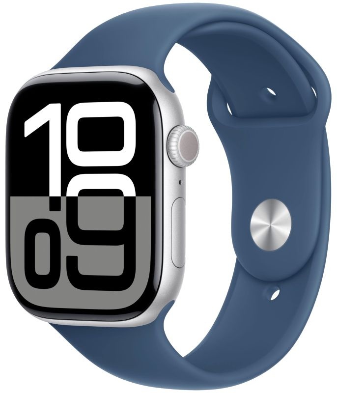 умные часы, apple watch, серебряный, экран, интерфейс