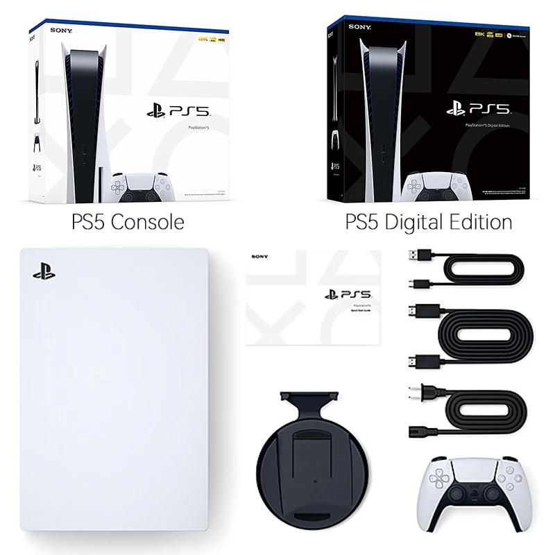 игровая консоль, playstation 5, контроллер, телевизор