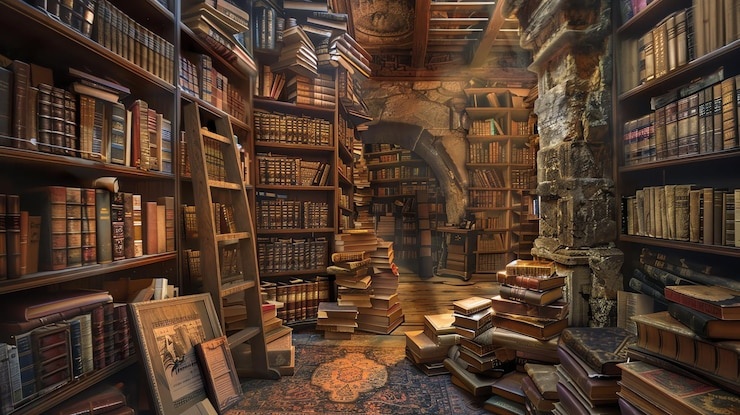 библиотеки, старые, пыль, устаревшие, сервер