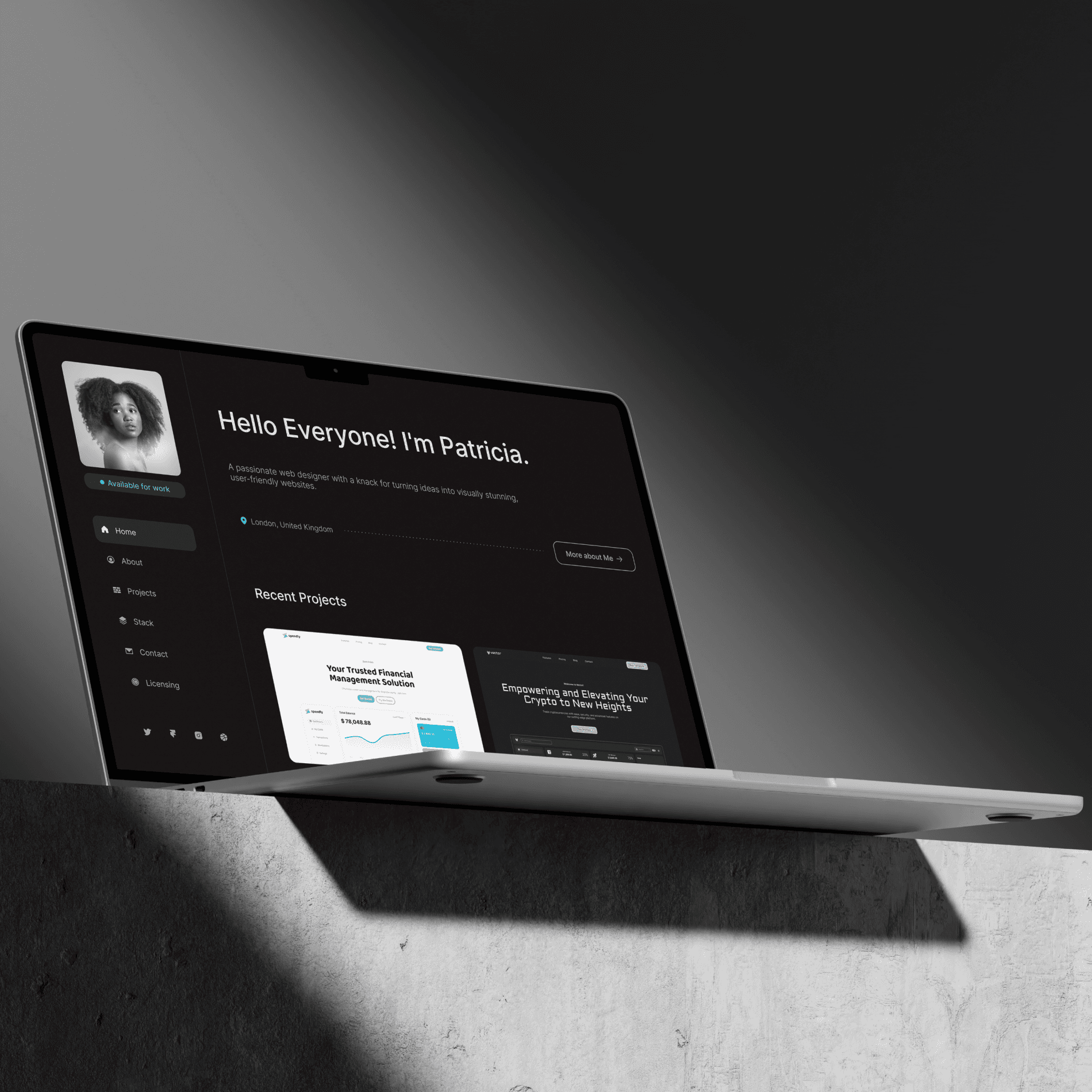 laptop,website,portfolio,design