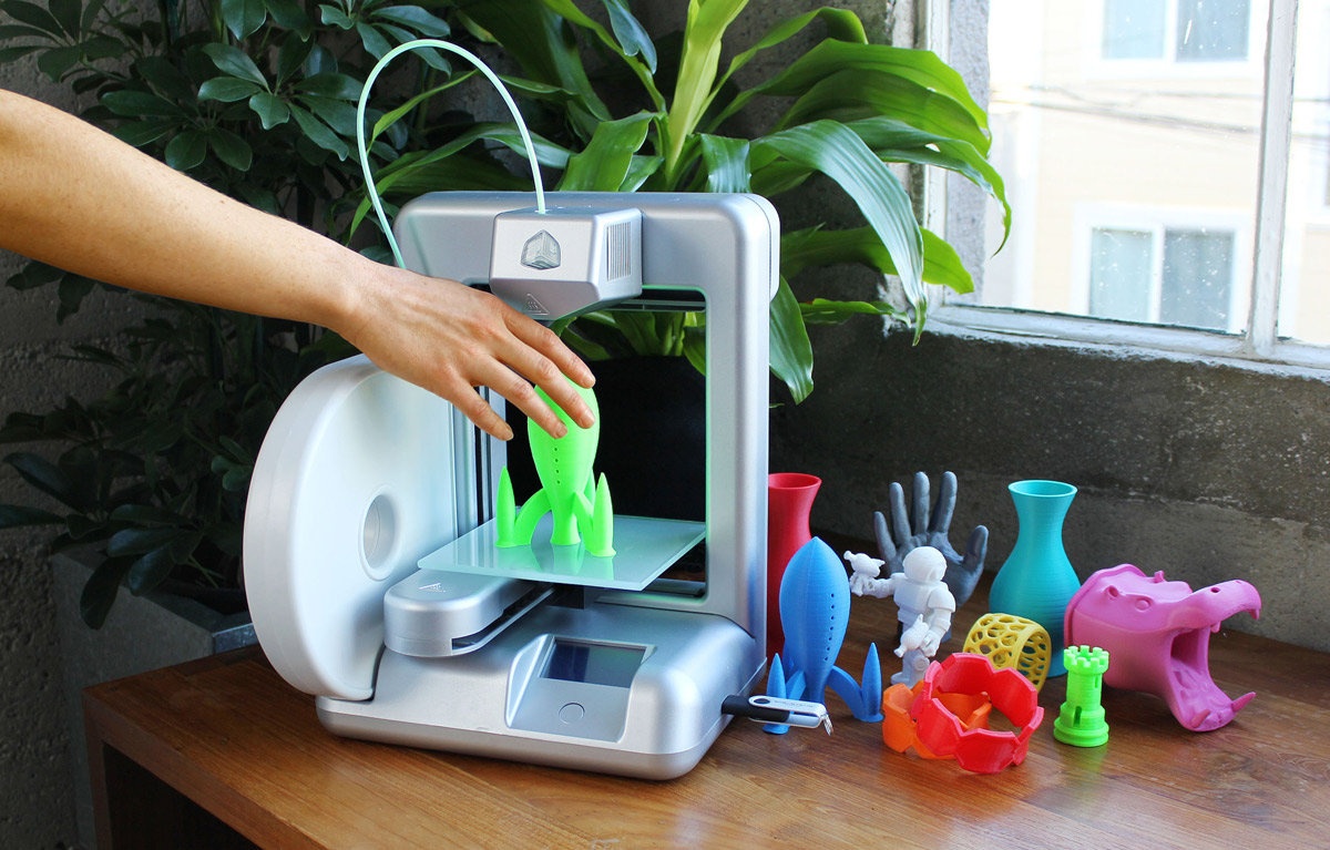 3d printer, household items, plastic filament