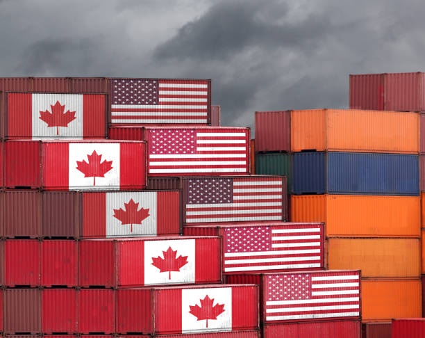 trade war, tariffs, containers