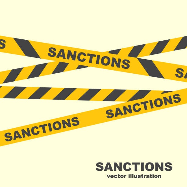sanctions, flags, restricted area