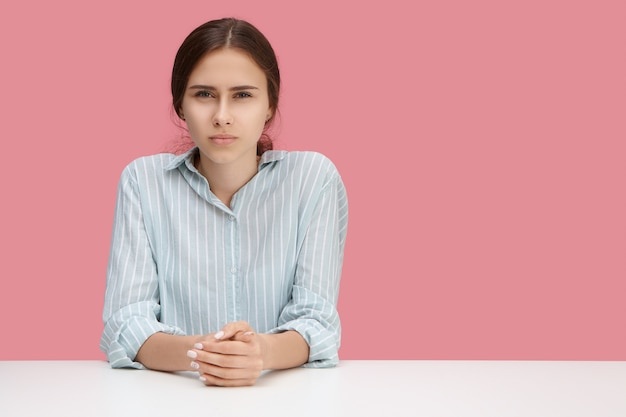 woman crossed arms, disagreement, negotiation
