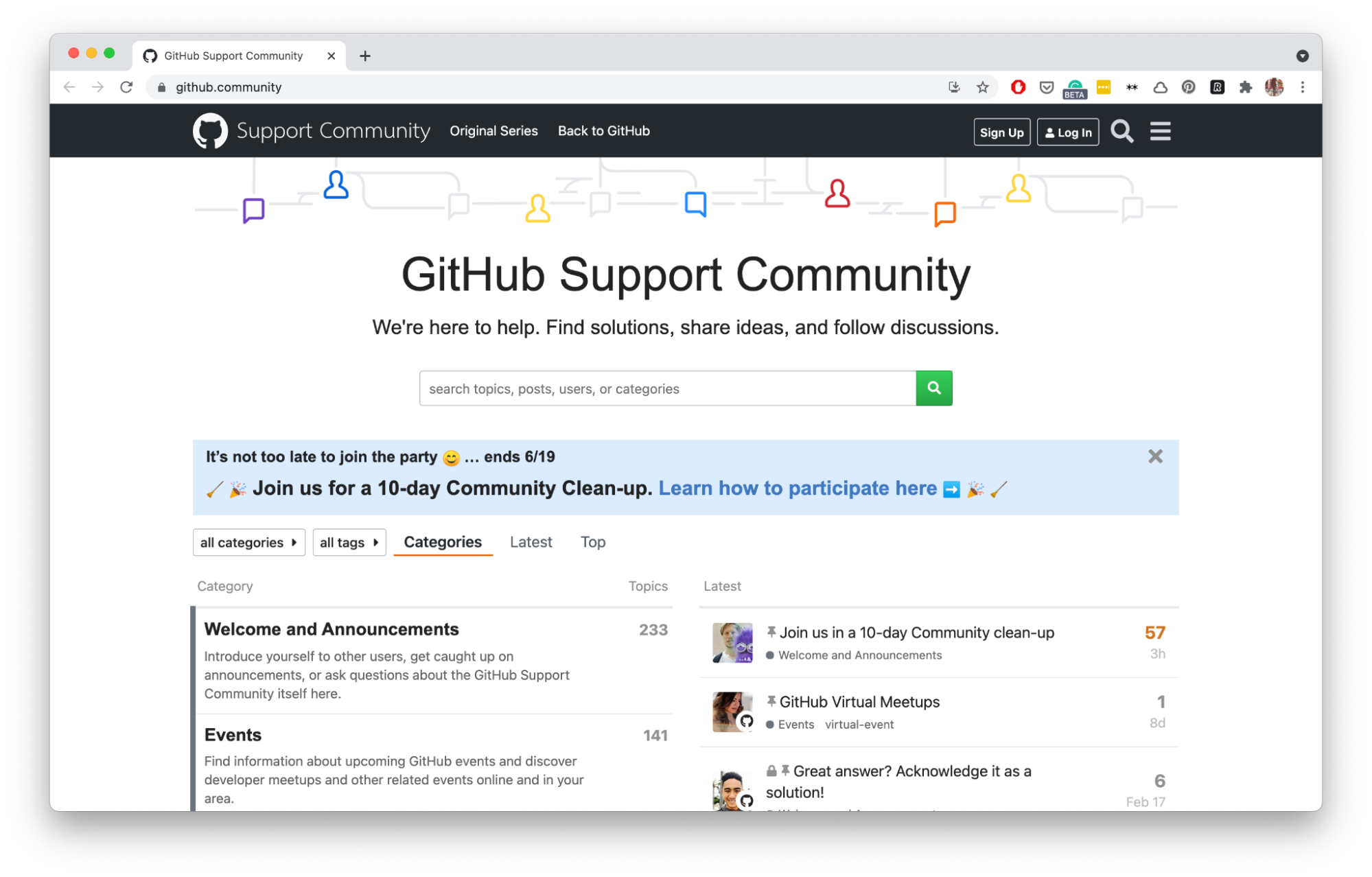online community,forum,discussion,support