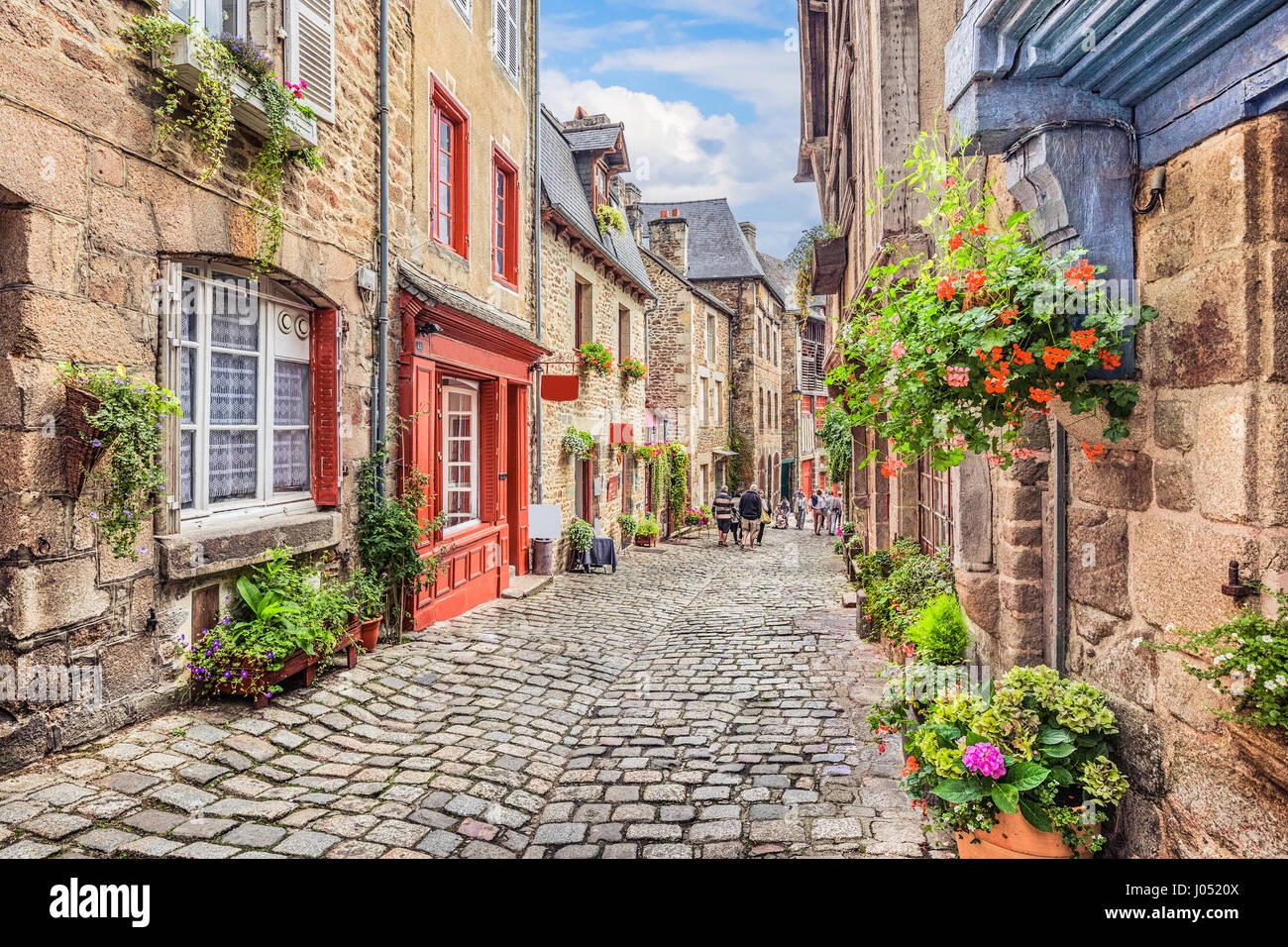old town, cobblestone streets, colorful buildings, Eastern Europe
