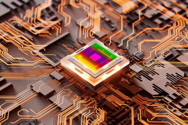 quantum,computer,chip,circuit,futuristic