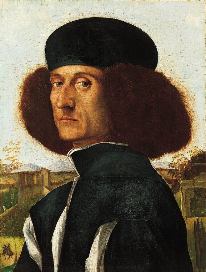 renaissance painting,portrait,nobleman,satire