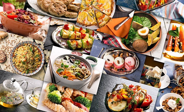 food,international,variety,colorful