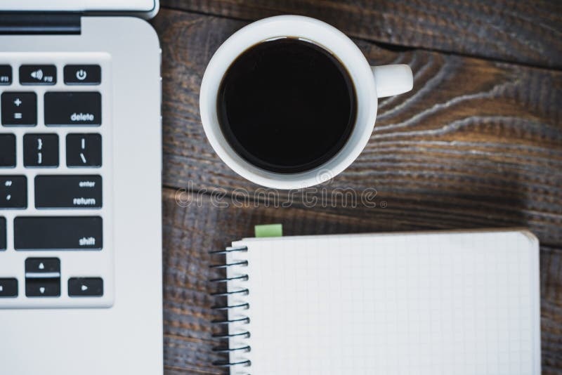 freelancer, laptop, coffee, workspace