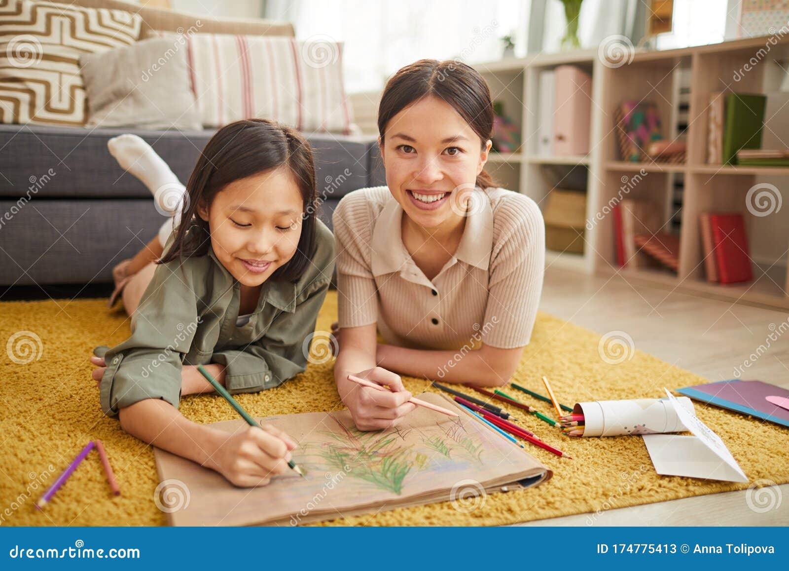 child,happy,girl,drawing,paper