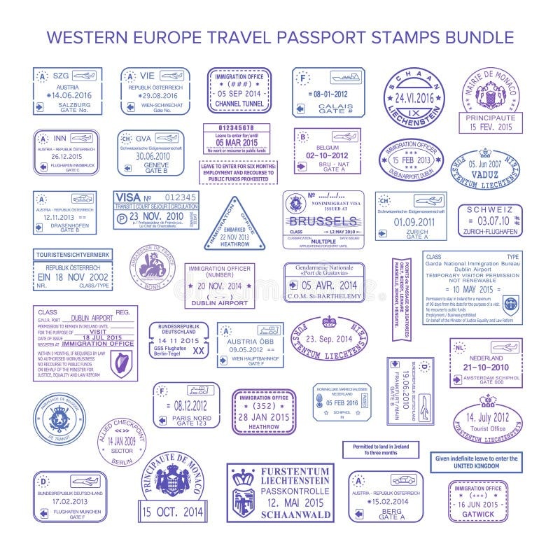passport,visa,stamp,europe