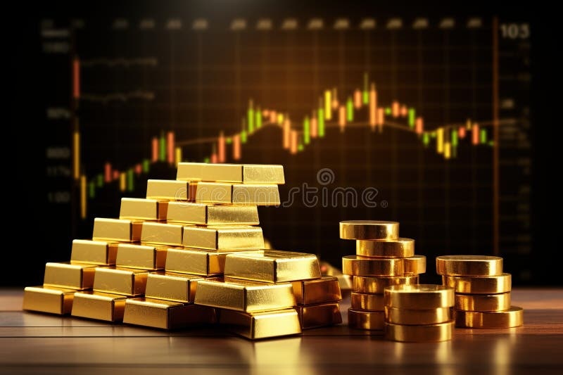 gold bar,investment,digital currency,chart