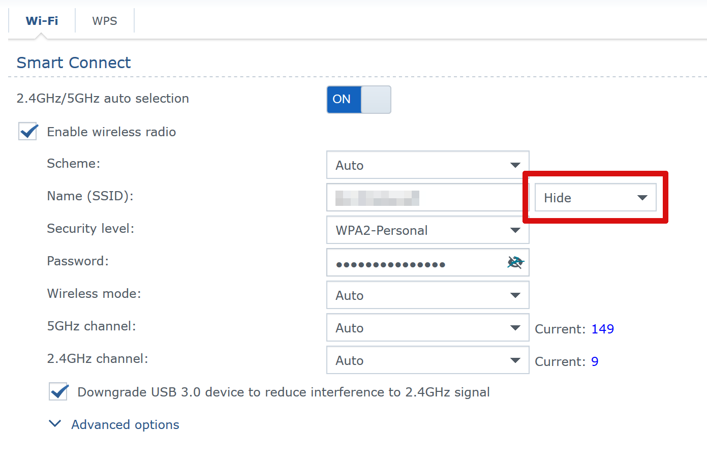 router,admin panel,wireless settings,ssid hiding