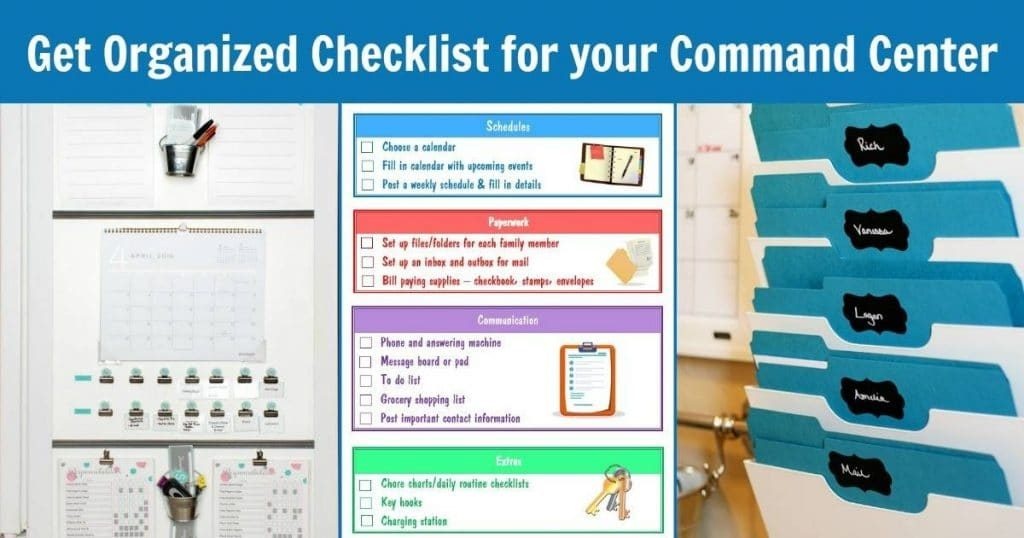 checklist,organization,family,order