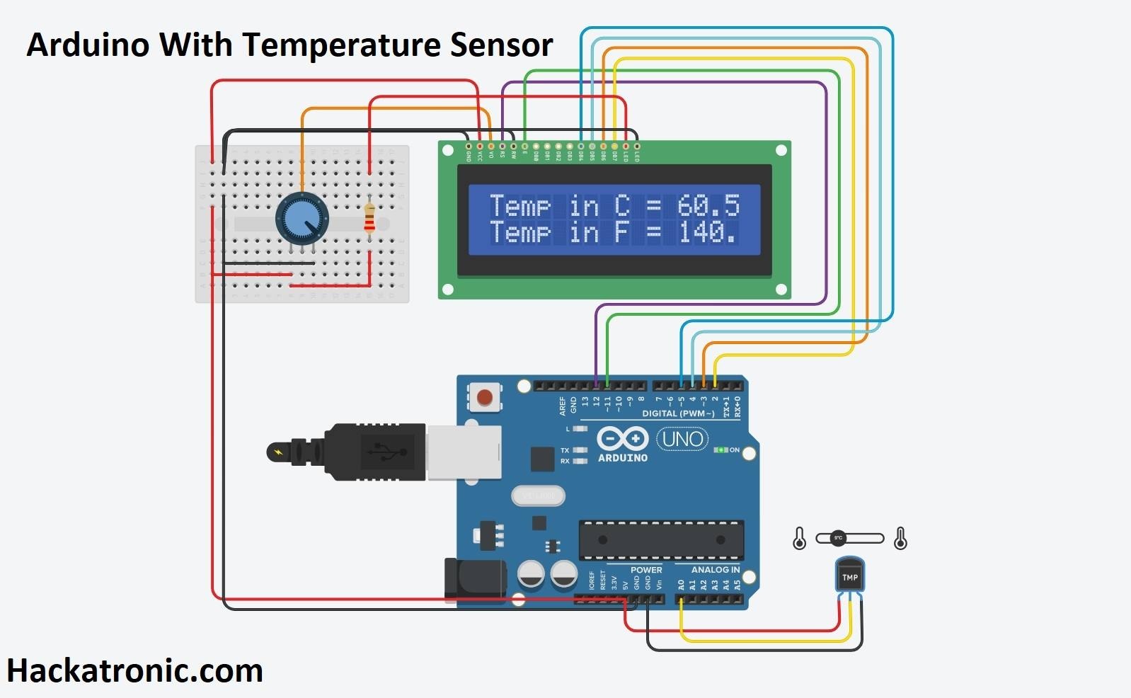 temperature,sensor,arduino,lcd,display