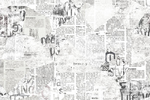 newspaper, paper mache, texture, artistic