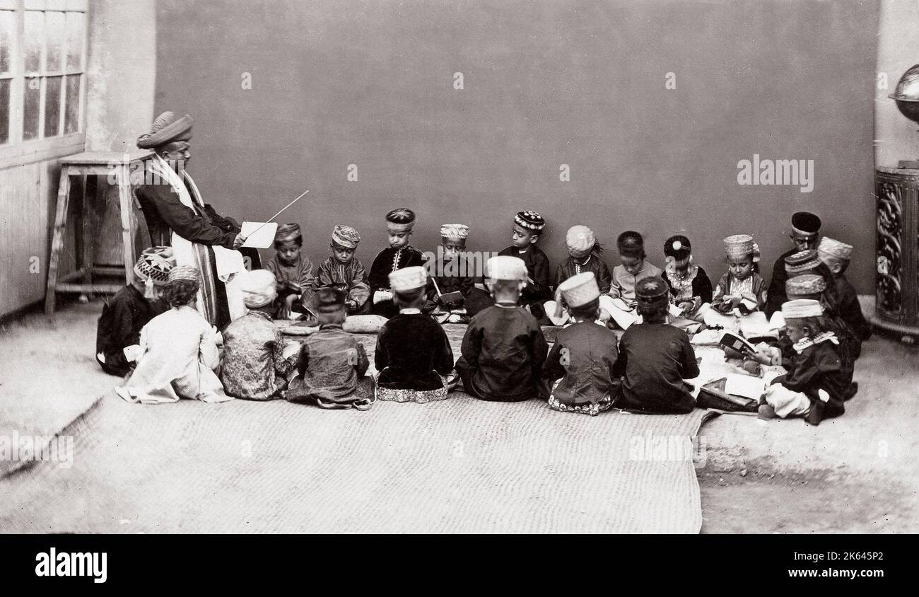 ancient Indian school,students,teacher,dispute