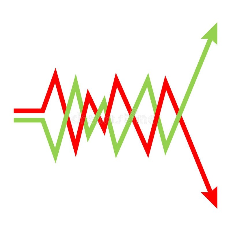 market, volatility, graph, arrows, financial instability
